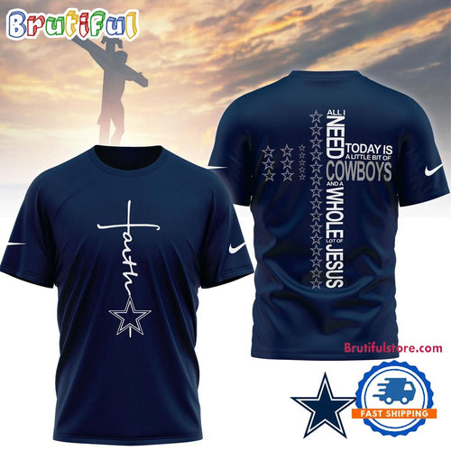 Dallas Cowboys 2026 NFL Faith Love Special New 3D Shirt