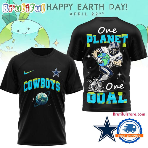 Dallas Cowboys 2026 NFL x Earth Day Limited Edition 3D T Shirt