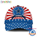 Dallas Cowboys American Flag Pattern Independence Day Baseball Cap
