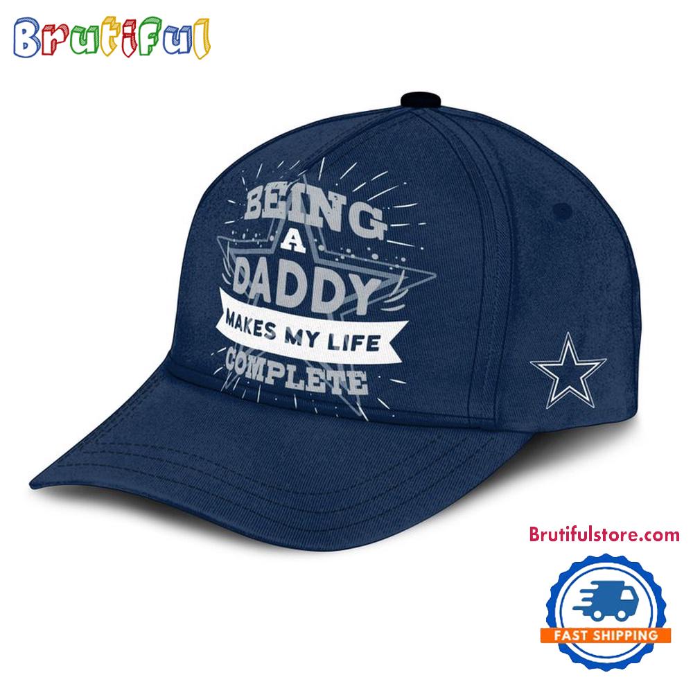 Dallas Cowboys Being A Daddy Best Father’s Day Gift Classic Cap