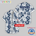 Dallas Cowboys Flower Palm Tree Aloha Hawaii Shirt