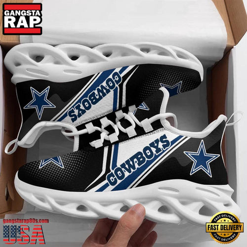 NFL Dallas Cowboys Football Team Max Soul Shoes Running Sneakers New Designer