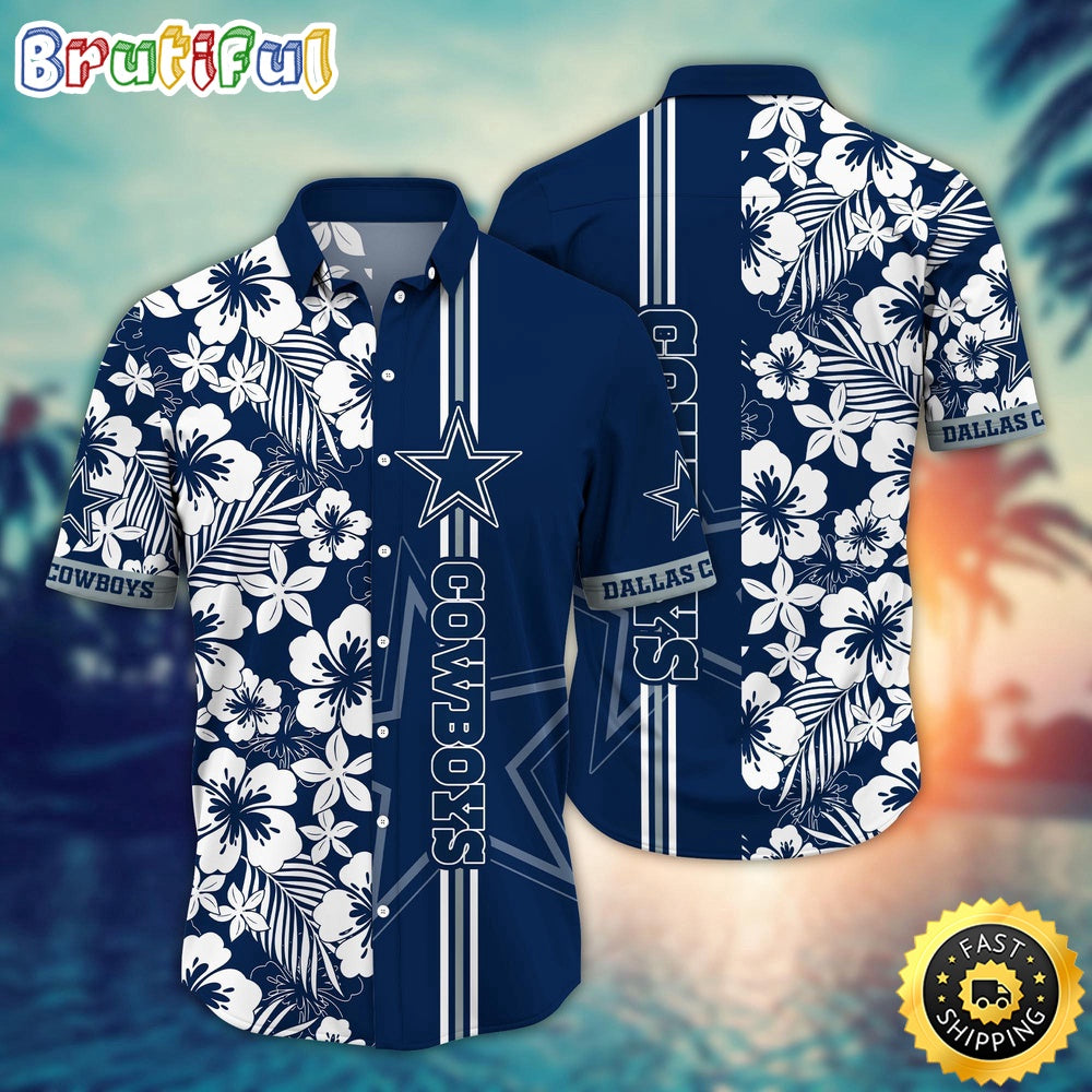 Dallas Cowboys Hawaii Shirt Flower Exotic Island Fashion