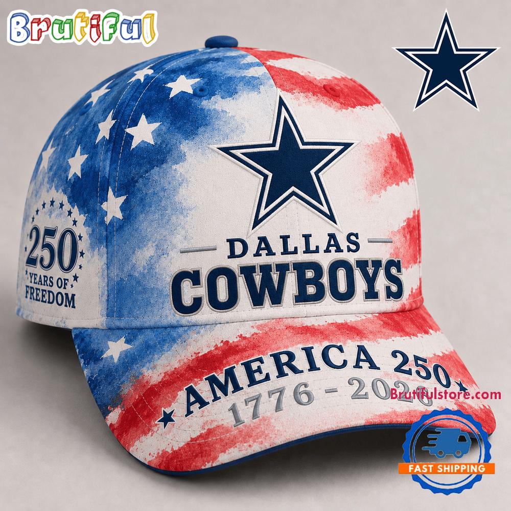 Dallas Cowboys NFL America 250 Years Of Freedom Classic Cap