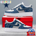 Dallas Cowboys NFL End Zone Energy Custom Air Force 1 Shoes Sneaker