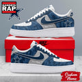Dallas Cowboys NFL End Zone Energy Custom Air Force 1 Shoes Sneaker