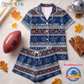 Dallas Cowboys NFL Harvest Huddle Short Sleeve Pajamas Set