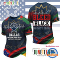Dallas Cowboys NFL Juneteenth Freedom Runs Deep New Design 3D Shirt