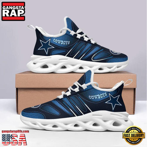 NFL Dallas Cowboys Max Soul Shoes Running Sneakers New Designer