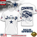 Dallas Cowboys NFL Premium NFL Jeep Unisex T-Shirt