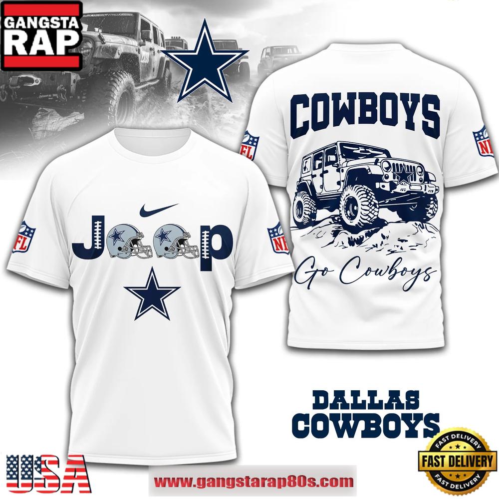 Dallas Cowboys NFL Premium NFL Jeep Unisex T-Shirt