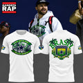 Dallas Cowboys NFL Rio de Janeiro Brazil Game 2026 White 3D Shirt