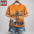 Dallas Cowboys NFL Thanksgiving Faith And Football V Neck T Shirt