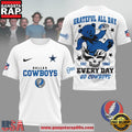 Dallas Cowboys NFL x Grateful Dead All Day Vintage T-Shirt