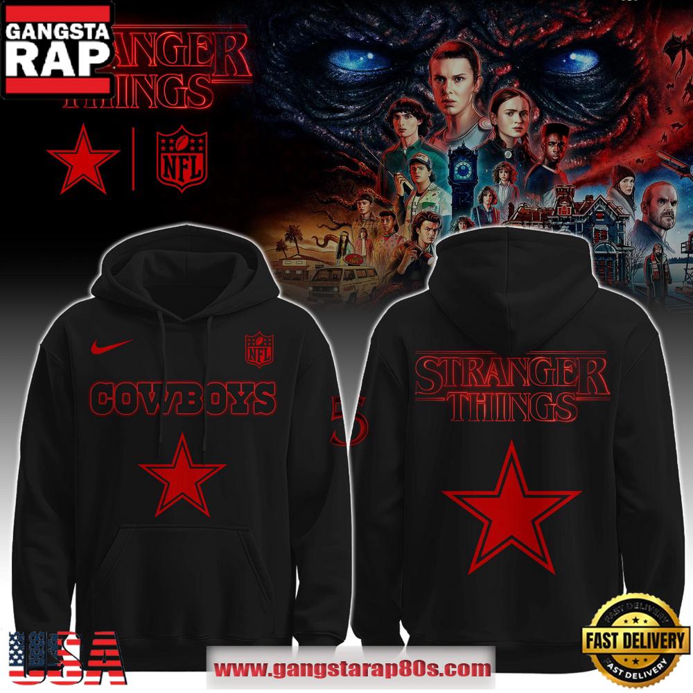Dallas Cowboys NFL x Strangethings Limited Editions Unisex Hoodie