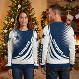 Dallas Cowboys Star Dot Gradient Sweater