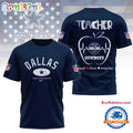 Dallas Cowboys Teacher Appreciation Night 2025 3D Shirt