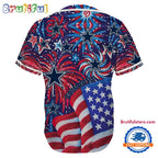Dallas Cowboys USA Flag Independence Day Baseball Jersey, Sport Team 4th of July Jersey