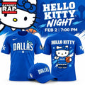 Dallas Mavericks x Hello Kitty 2027 Special New T Shirt