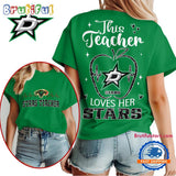 Dallas Stars NHL Nurse Appreciation Month Unisex All Over Print T Shirt