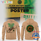 Dallas Stars x Black History Night Hoodie T-Shirt