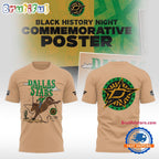 Dallas Stars x Black History Night Hoodie T-Shirt