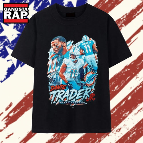 Dante Trader Jr Miami Dolphins Football graphic T Shirt