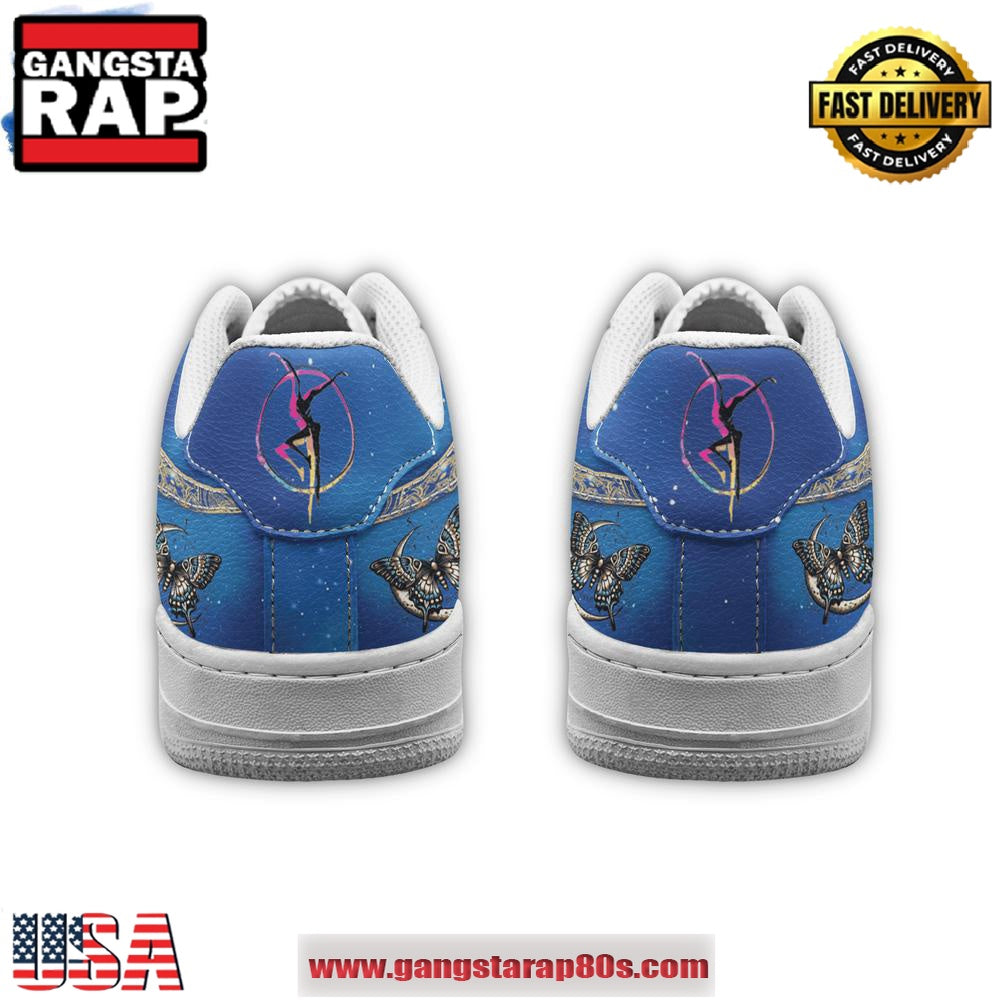 Dave Matthews Band 1991 Blue Air Force 1 Running Sneakers Shoes