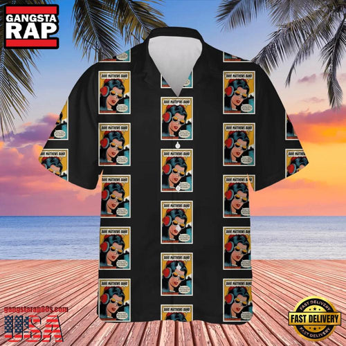 Dave Matthews Band 2025 Trendy Music Hot Summer Aloha Shirt Shirt