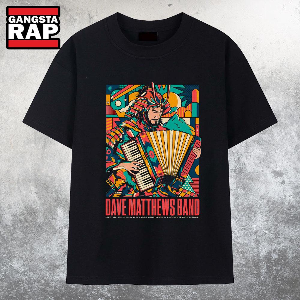 Dave Matthews Band 6-14-2025 Hollywood Casino Amphitheater in Maryland Heights, MO T Shirt