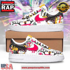 Dave Matthews Band Crash Into Style Air Force 1 Running Sneakers Shoes