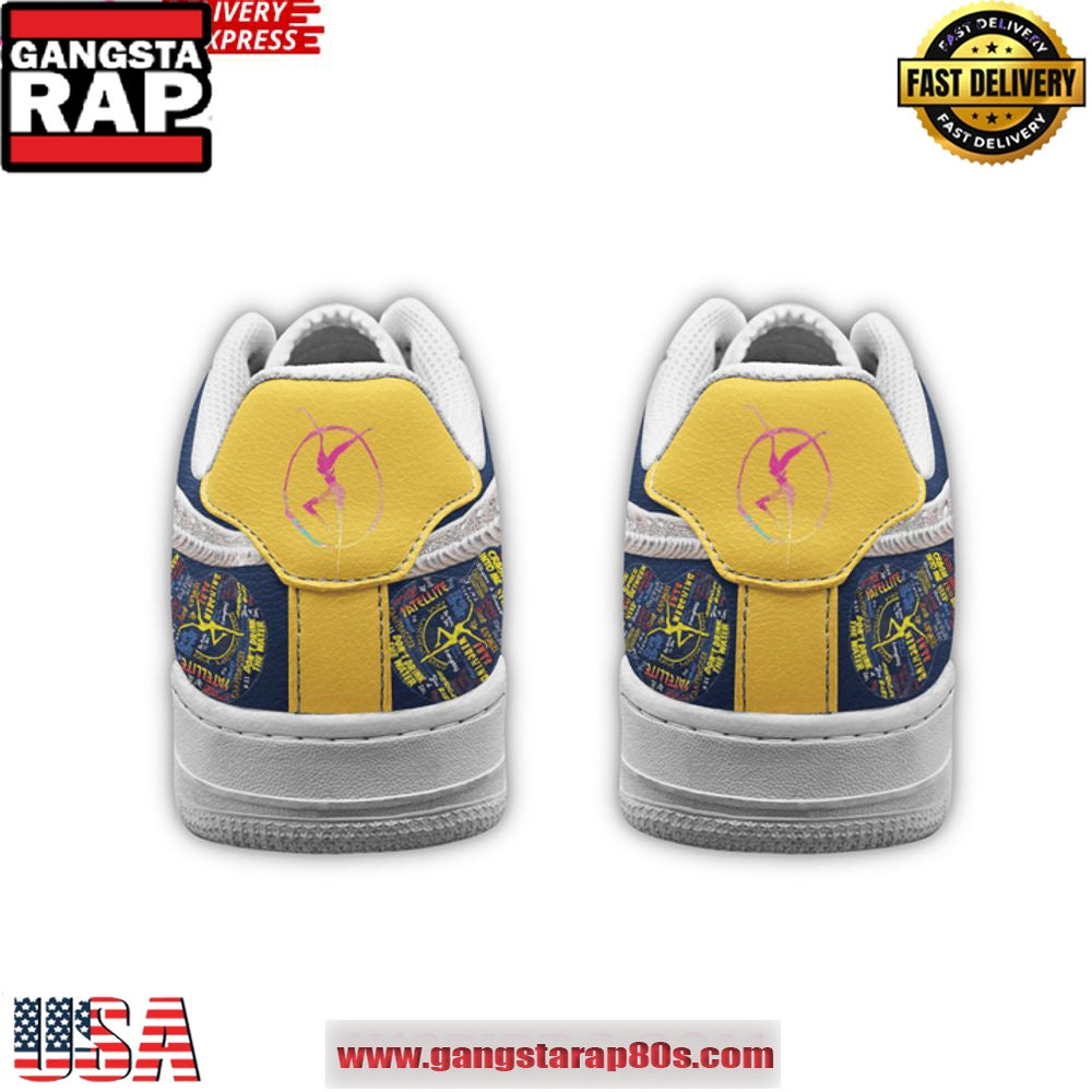 Dave Matthews Band Limited Edition Air Force 1 Running Sneakers Shoes