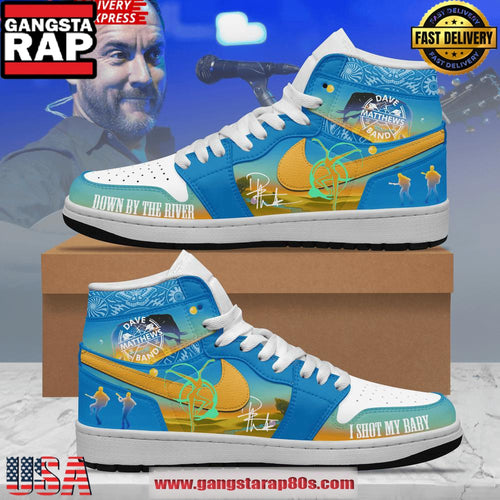 Dave Matthews Band Limited Edition Air Jordan 1 Running Sneakers Shoes
