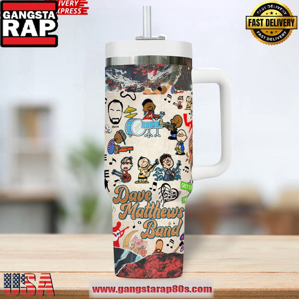 Dave Matthews Band Limited Edition Stanley Tumbler Cup 40oz