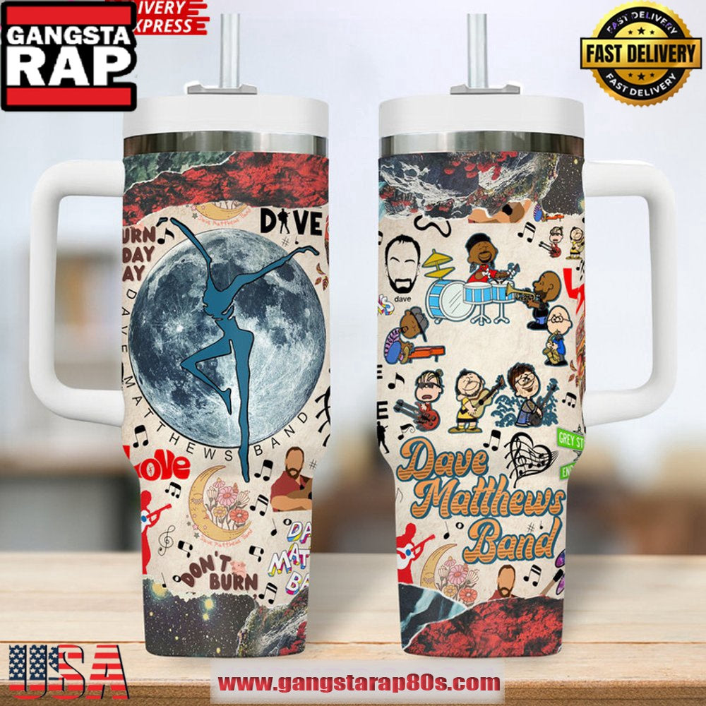 Dave Matthews Band Limited Edition Stanley Tumbler Cup 40oz