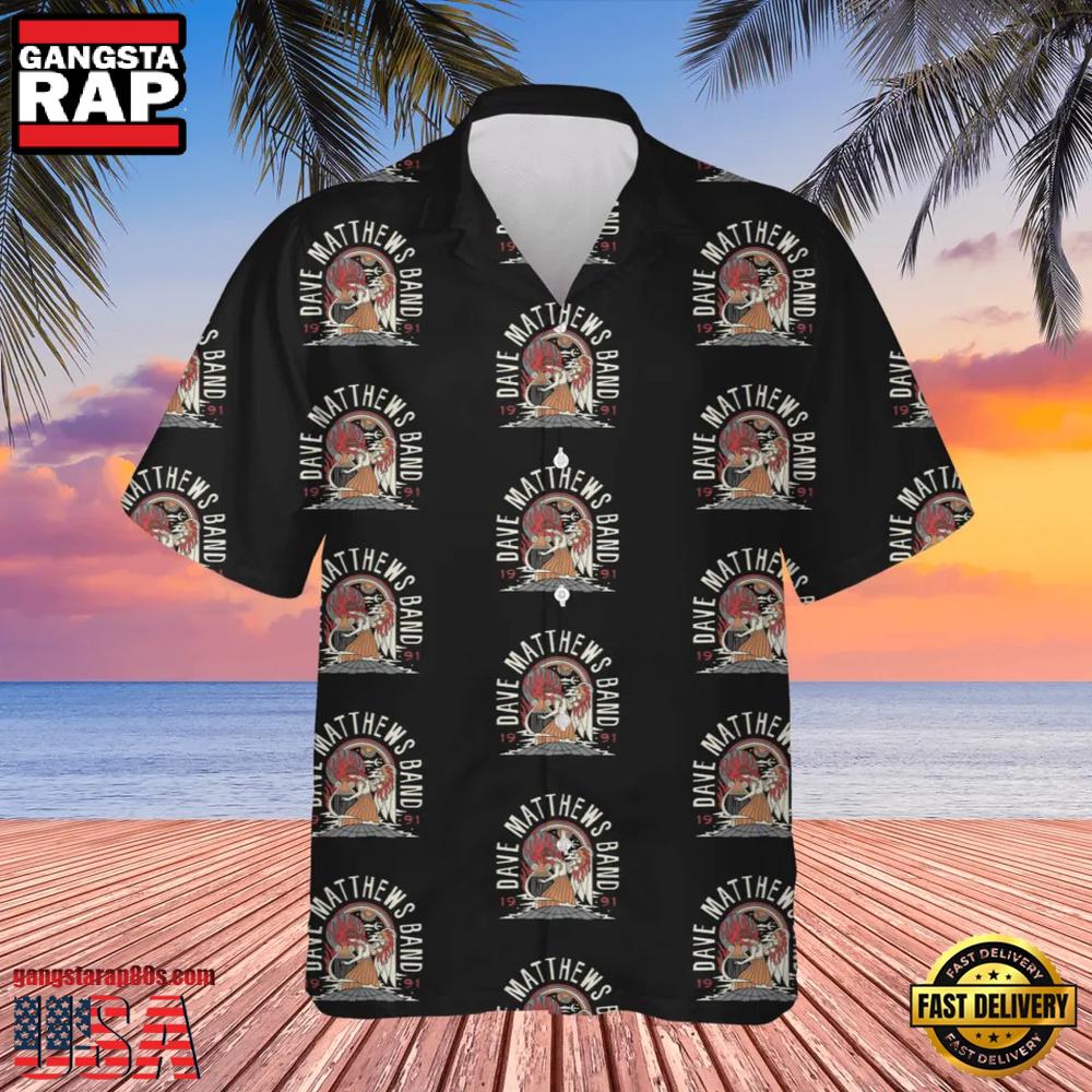 Dave Matthews Band Music Hot Summer Aloha Shirt Shirt