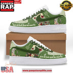 Dave Matthews Christmas Holiday Limited Edition Air Force 1 Running Sneakers