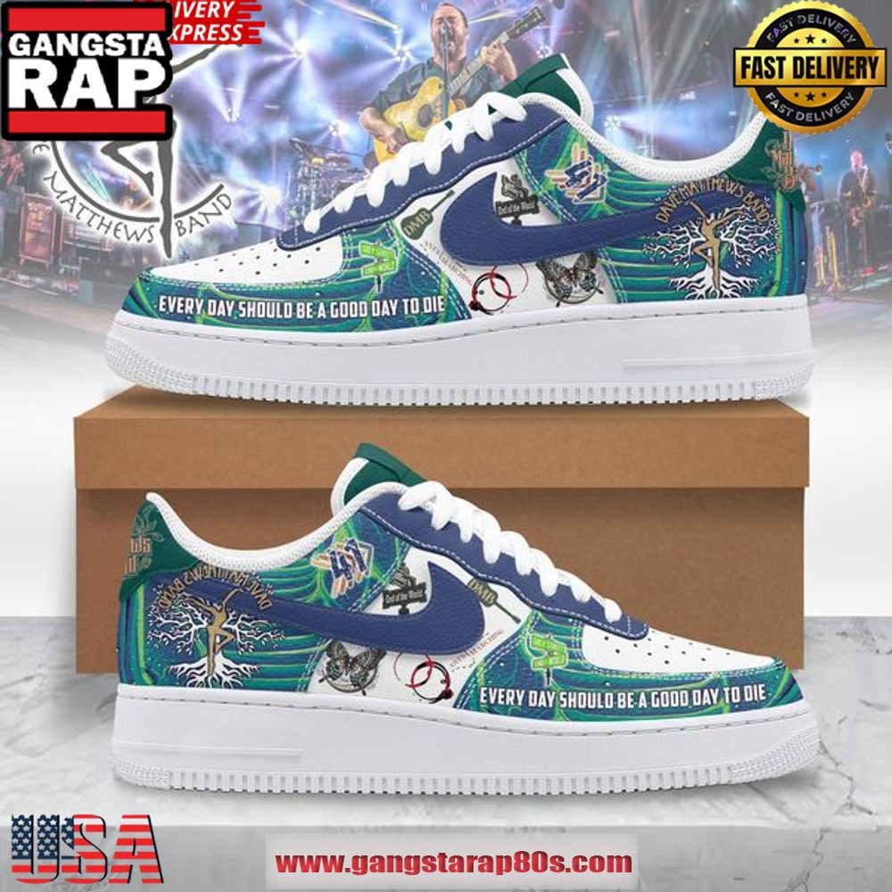 Dave Matthews You Never Know Limited Air Force 1 Sneakers Shoes