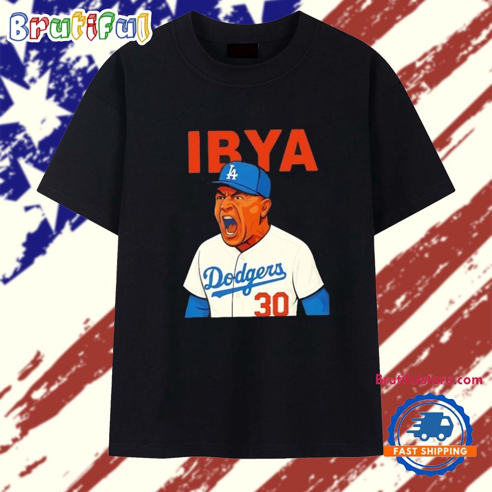 Dave Roberts IBYA I’ll beat your ass LA Dodgers T Shirt