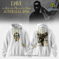 Dave The Boy Who Played the Harp Australia 2026 Tour White Hoodie