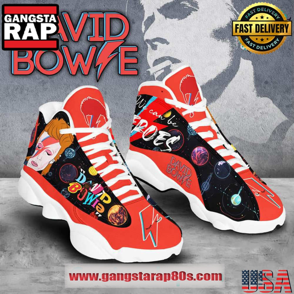 David Bowie Starman Air Jordan 13 Sneakers Shoes