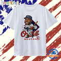 David Ortiz Boston Redsox Legend caricature T Shirt