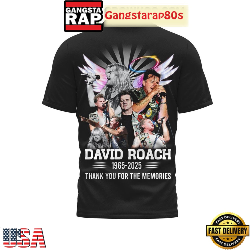David Roach Fuck Cancer 1965 2025 Memories Limited Edition T Shirt