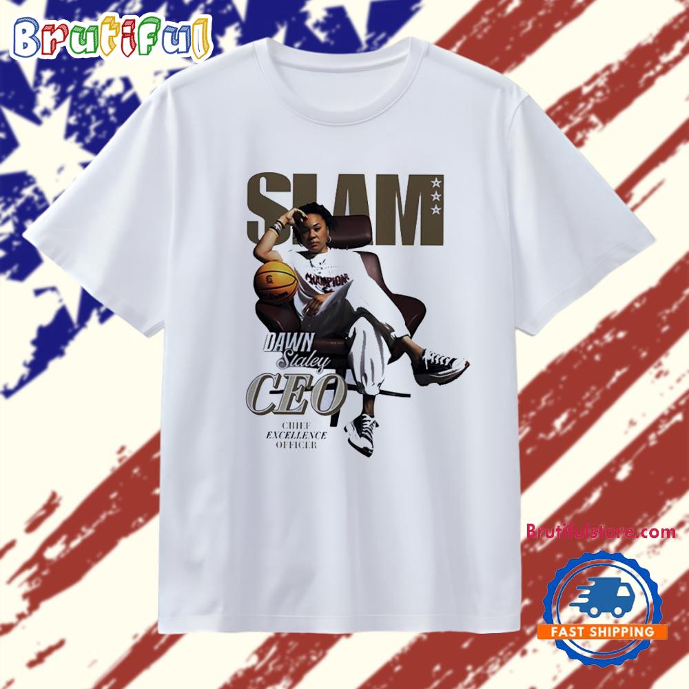 Dawn Staley South Carolina Gamecocks NCAA SLAM CEO Chief Excellence T Shirt