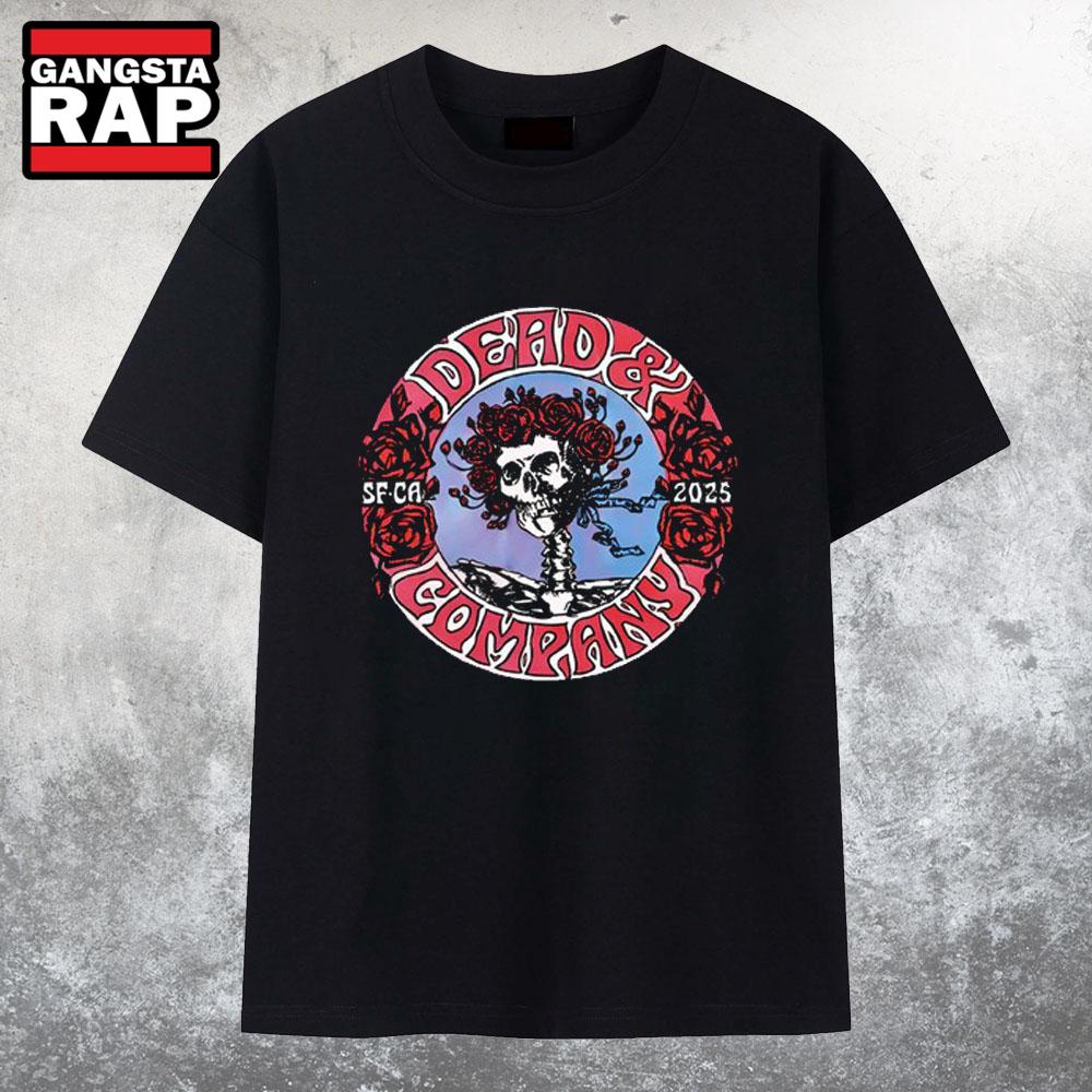 Dead And Company 60th Anniversary Grateful Dead’ Music 2025 San Francisco T Shirt