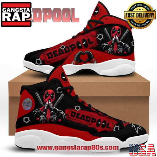 Deadpool Air Jordan 13 Sneakers Shoess