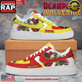 Deadpool vs Wolverine Special Edition Air Force 1 Running Sneakers Shoes