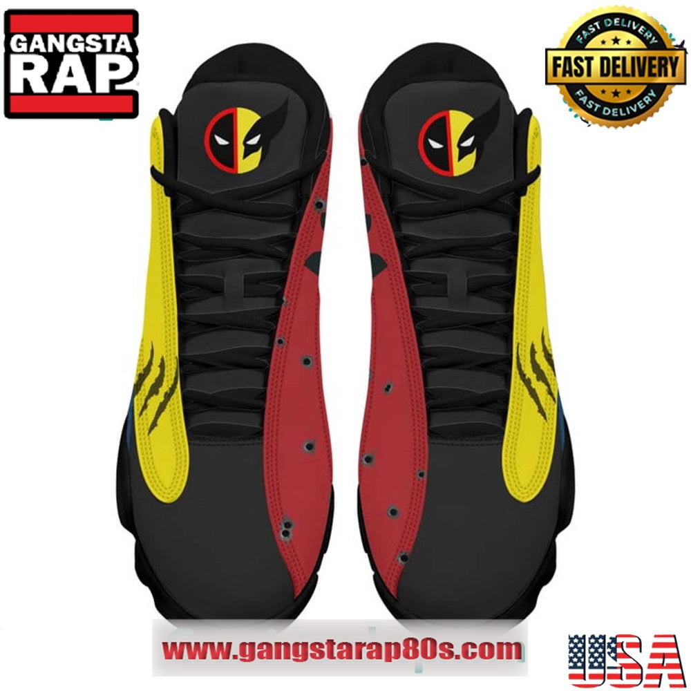 Deadpool x Wolverine Air Jordan 13 Sneakers Shoes