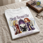 Death Becomes Her x Snoopy Halloween White T-Shirt