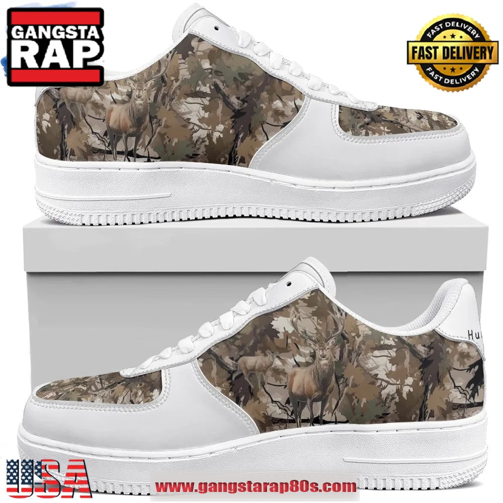 Deer Hunting RealTree Limited Edition Air Force 1 Running Sneakers Shoes